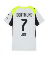Borussia Dortmund Jobe Bellingham #7 Venkovní Dres pro Dámské 2025-26 Krátký Rukáv